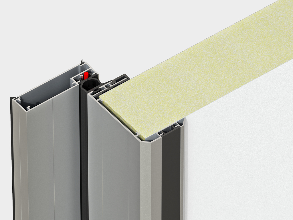 PEn isitish tizimini o‘rnatish uchun yashirin kabel-kanallar.